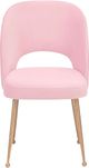 TOV Furniture Swell Blush Velvet Chair-2