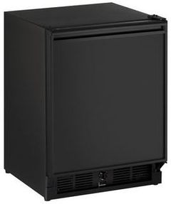 U-Line® ADA Series 3.3 Cu. Ft. Black Compact Refrigerator