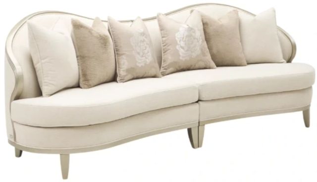 Michael Amini® Camellia Field 2-Piece Caramel Sofa-0