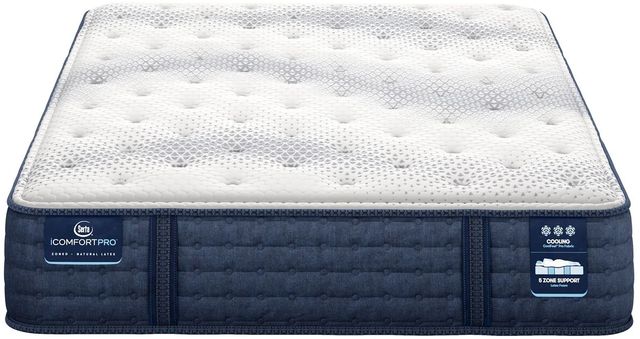 Serta® iCOMFORTPRO™ Ambrose 13" Latex Plush Tight Top King Mattress-2