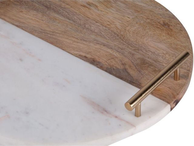 Renwil® Dinova Natural and White Tray-3