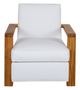 Century® Customizable Otto Wooden Outdoor Lounge Chair-1