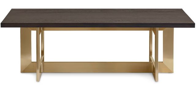 Bassett® Furniture BenchMade Andover Oak Rectangular Cocktail Table-1