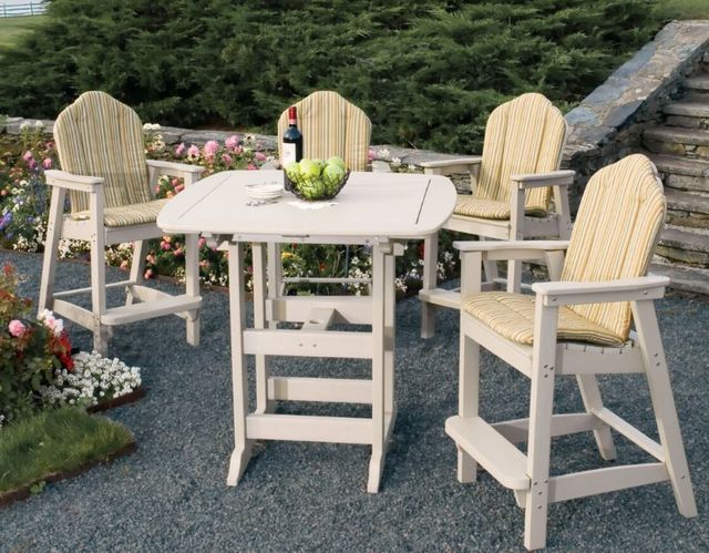 Seaside Casual Adirondack Shellback Bar Chair-1