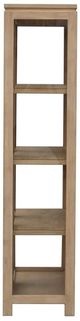 Nest Home Collections Ledger Brushed White Tall Cabinet-3