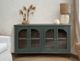 International Furniture Direct Genova Forest Green Console-1