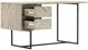 Armen Living Peridot Black/Natural Desk -2