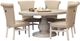 International Furniture Direct Bonanza Ivory 5-Piece Ivory Dining Set-0