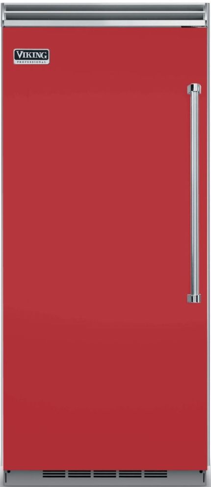 Viking® 5 Series 36 in. 22.8 Cu. Ft. San Marzano Red Professional Left Hinge All Refrigerator-0