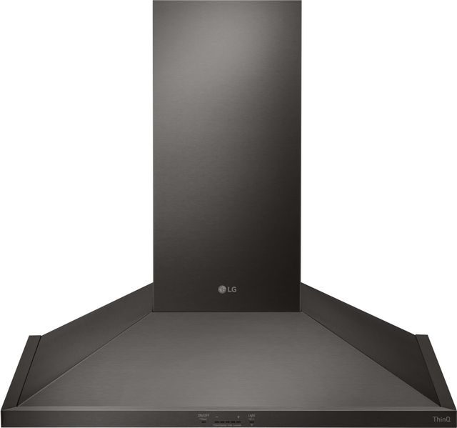 LG 36" Black Stainless Steel Wall Hood-0