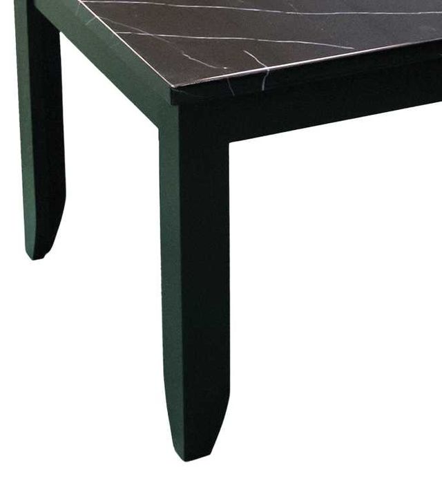 American Wholesale Furniture 3-Piece Black/Espresso Faux Marble Tables-2