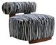 Furniture of America® Niobe Midnight Blue Accent Chair-0