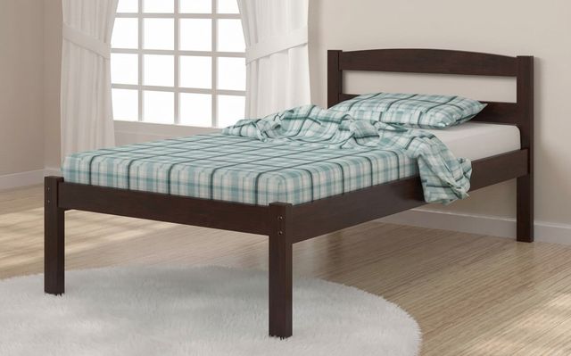 Donco Kids Econo Scandinavian Cappuccino Youth Full Panel Bed-1