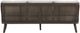 New Classic® Home Furnishings Genova Brown/Gray Aluminum/Fabric Outdoor Patio Sofa-4