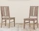 A-America® Casual Loft Roasted Hazelnut Panel Back Dining Side Chair-1