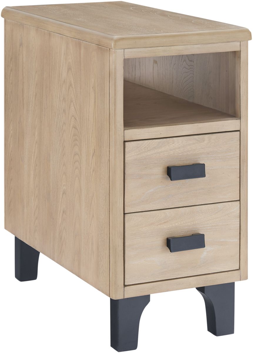 Freslowe Accent Table - Light Brown/Black Freslowe Accent Table - Light Brown/Black