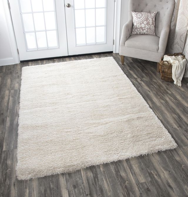 Rizzy Home Adana Cream 7'10" x 10'6" Rug-4