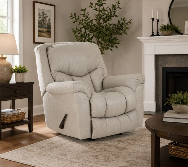 HomeStretch Touchdown Dove Manual Recliner-1