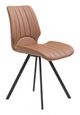 Zuo Modern Logan Brown Dining Chair-0