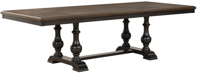 Homelegance® Stonington Brown Dining Table-0