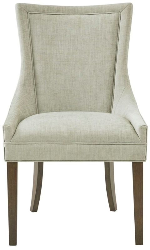 Olliix by Madison Park Signature Ultra Set of 2 Light Green Multi Dining Side Chair-1