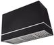 AGA Loge 48" Matte Black Wall Mounted Range Hood with Polished Brass Trim-0