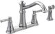 Moen® Belfield™ Chrome Two-Handle High Arc Kitchen Faucet-0