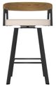 Amisco Customizable Carmela Swivel Counter Stool-3