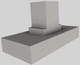 Vent-A-Hood® 54" Stainless Steel Contemporary Island Range Hood-3