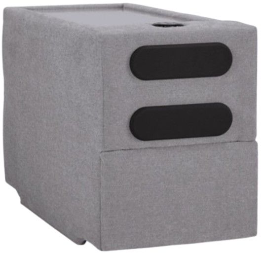 Signature Design by Ashley® Modmax 5-Piece Granite Sectional with Chaise and Audio Console-2