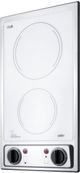 Summit® 12" Brushed Stainless Steel Frame Electric Cooktop-2