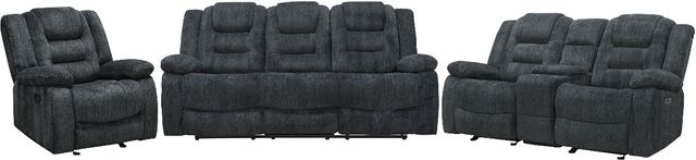 Parker House® Bolton 3-Piece Misty Storm Reclining Seating Set