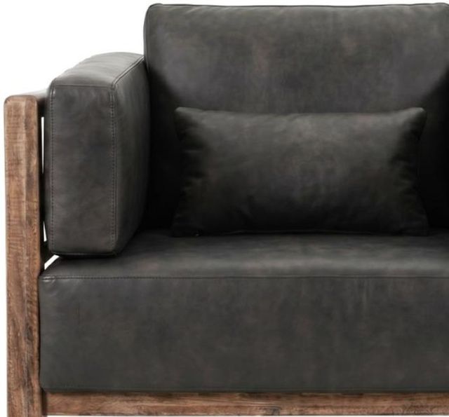 International Furniture Direct Roots Black/Brown Accent Chair-2