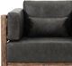 International Furniture Direct Roots Black/Brown Accent Chair-2