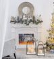 A & B Home 2-Piece Antique Gold King Cottage Lantern Set-2