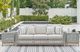 Signature Design by Ashley® Seton Creek Gray Aluminum/Resin Outdoor Sofa with Cushion-4