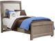 Vaughan-Bassett Transitions Driftwood Oak Youth Twin Wood Bed Rails-2