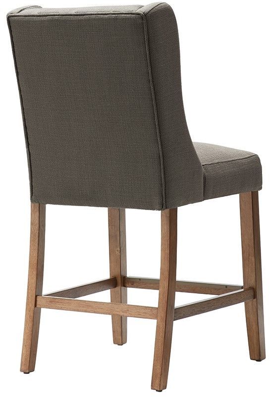 Olliix by Madison Park Charcoal Cleo Counter Stool-2