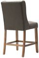 Olliix by Madison Park Charcoal Cleo Counter Stool-2