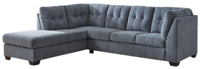 Signature Design by Ashley® Marelton 2-Piece Denim Left-Arm Facing Sectional and Chaise-0