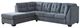 Signature Design by Ashley® Marelton 2-Piece Denim Left-Arm Facing Sectional and Chaise-2