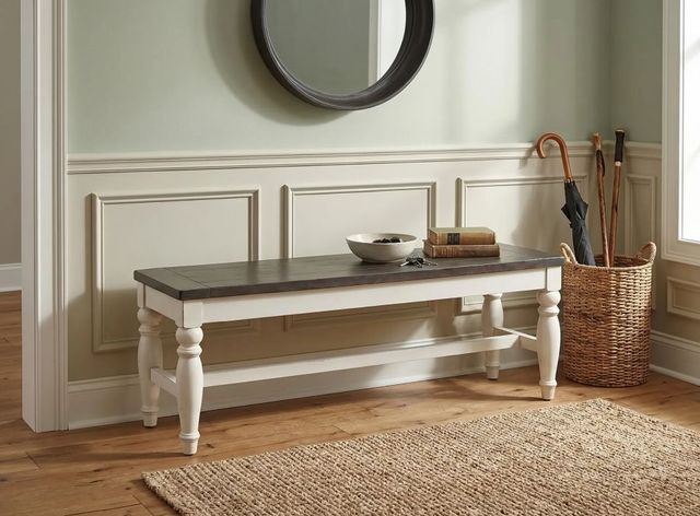 Sunny Designs™ Carriage House European Cottage Dining Bench-1