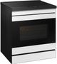 Samsung® Bespoke 30" White Glass Slide In Induction Range-1