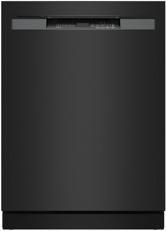 Maytag® 24" Black Front Control Built In Dishwasher