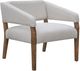International Furniture Direct Murcia Light Cream Armchair-0