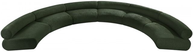 Meridian Furniture Bale 6-Piece Green Modular Sectional-1