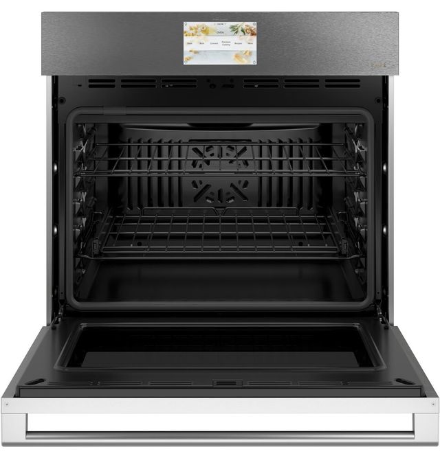 Café™ Minimal 30" Platinum Glass Electric Built In Single Oven-1