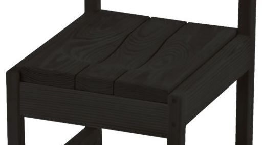 Crate Designs™ Furniture Espresso 3 Position Chair-1
