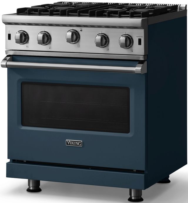 Viking® 5 Series 30" Squall Pro Style Natural Gas Range-2