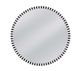 Bassett Mirror MacArdle Black/Cream Wall Mirror-0